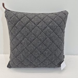 DIAMOND Kudde 50x50cm Mörkgrå