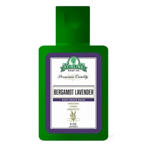 Aftershave Balm, Bergamot Lavender, 118 ml.