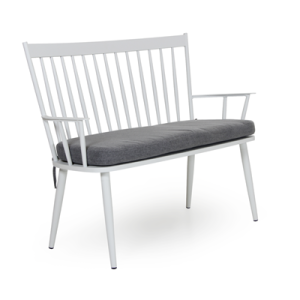 ALVENA 2-sits soffa inkl dyna Vit