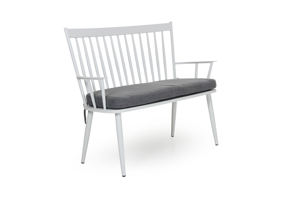 ALVENA 2-sits soffa inkl dyna Vit - Bild 2