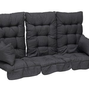 HAMMOCKSET Hög flock Grå Melange