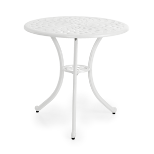 ARRAS Bord 70 cm Alu/Vit