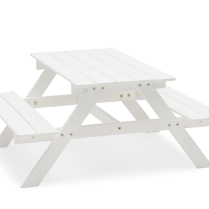 PICNIC Barnbänkset 48x90cm Vit