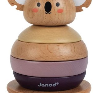 Janod - Stapelleksak Koala i trä