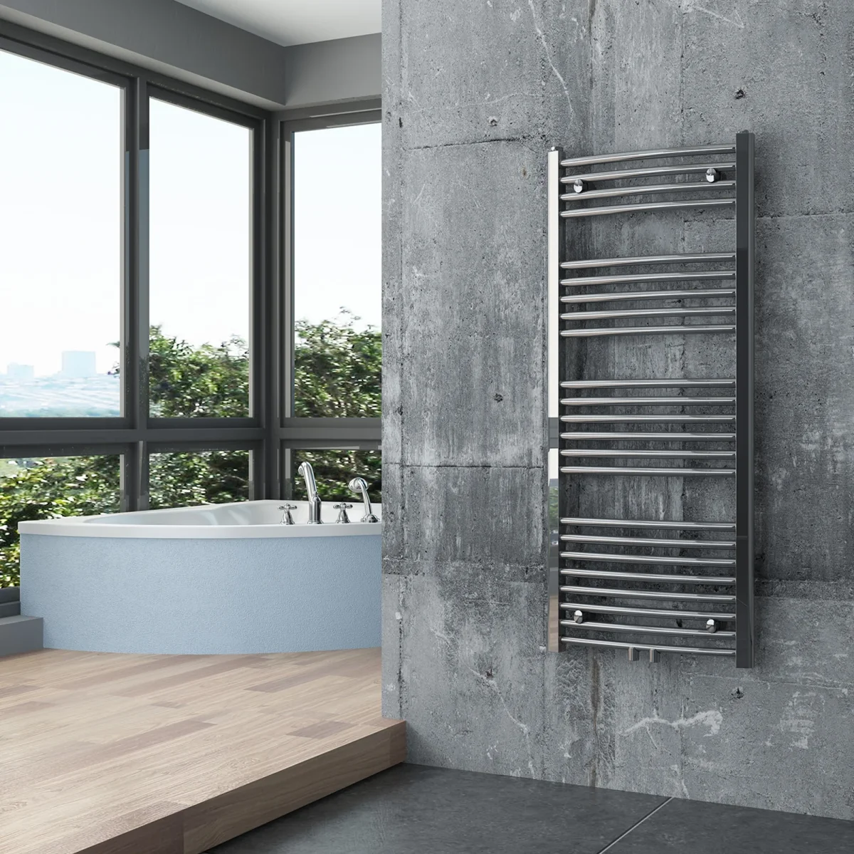 BERNSTEIN badrumsradiator handduksvärmare R20C