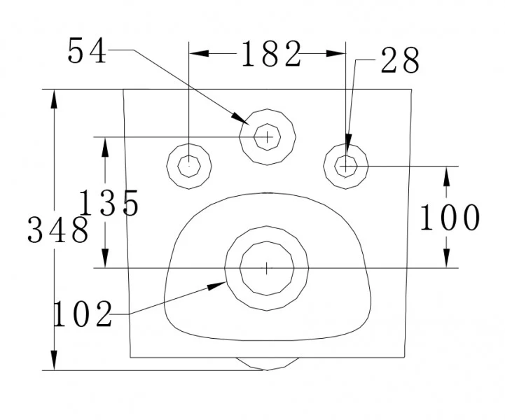 WC komplett paket 42: WC B-8030R Svart - Bild 8
